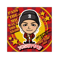 深堀未来 千社札 未使用 BALLISTIKBOYZ 深堀未来 千社札 トラステ MIKU jrEXILE