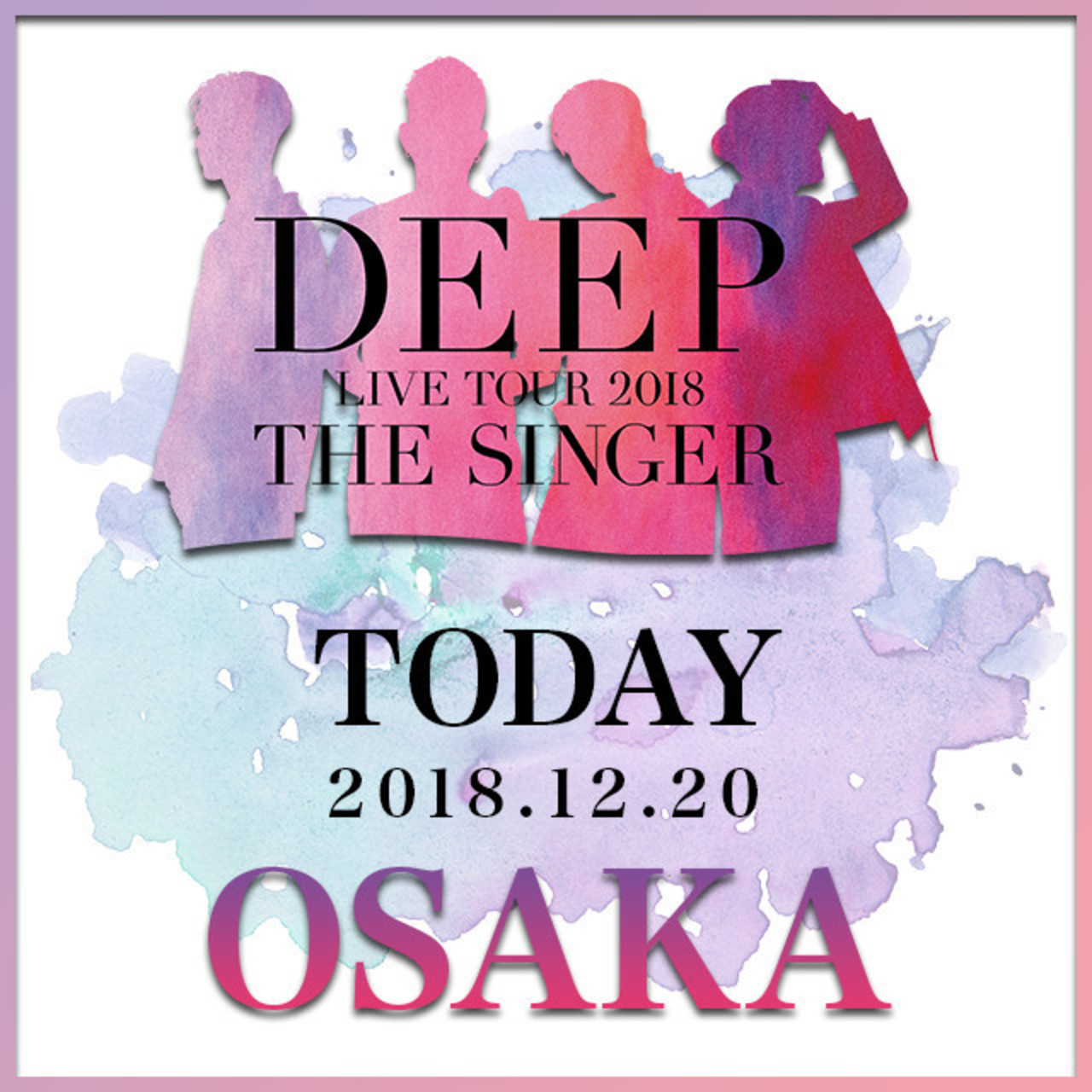 today osaka deep live tour 2018 the singer news ldh mobile
