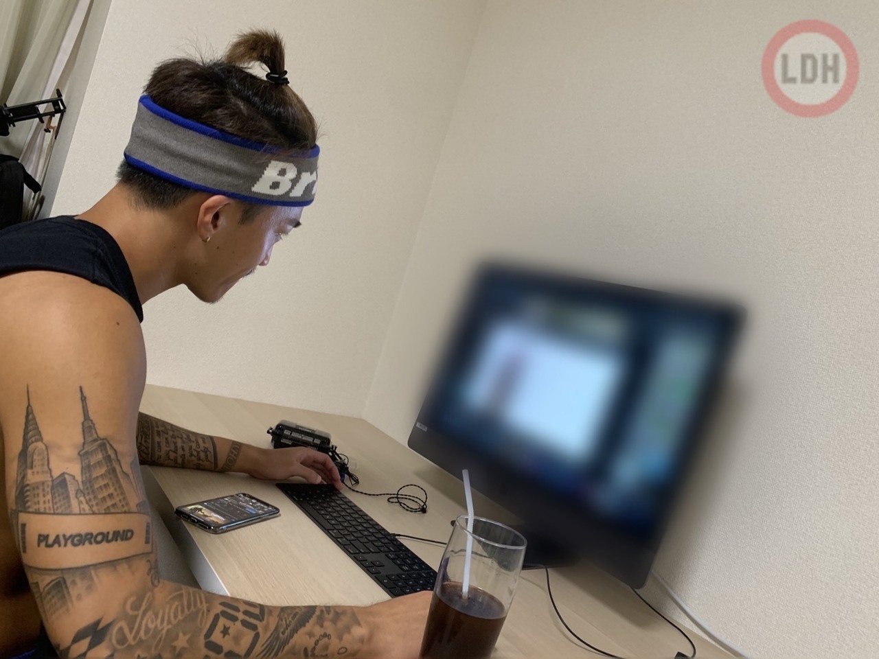 結んでいました。from 半田龍臣 | PSYCHIC FEVER MEMBER BLOG | LDH mobile