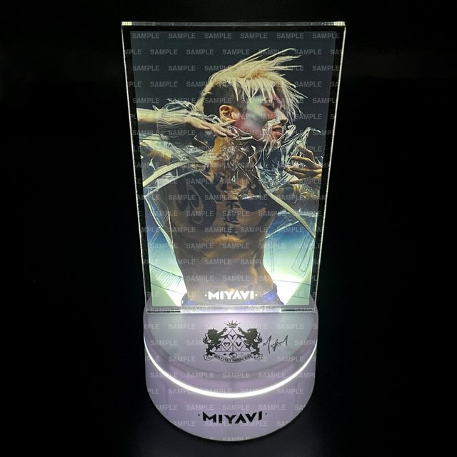 MIYAVI】「MYV CREW限定アクリルスタンドライト」再販売決定！ | NEWS