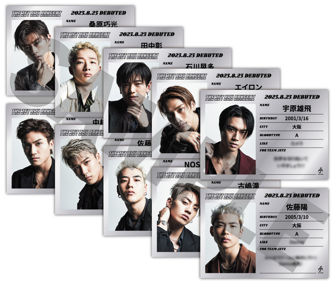 8/23(水)Release THE JET BOY BANGERZ デビュ・ーシングル『Jettin