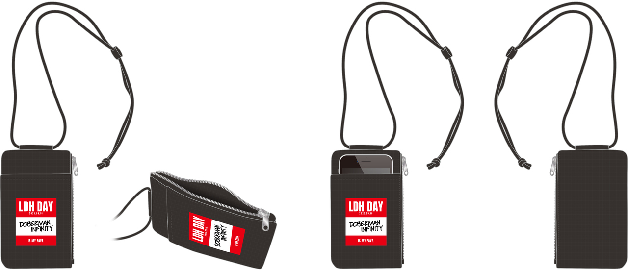 LDH DAY 918 FESTIVAL】LDH official mobileスマホサコッシュを